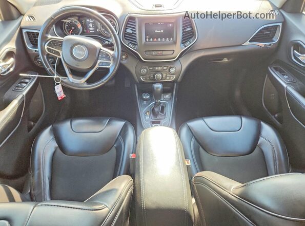 1C4PJMLB8KD423730 2019 JEEP CHEROKEE Black Widok deski rozdzielczej