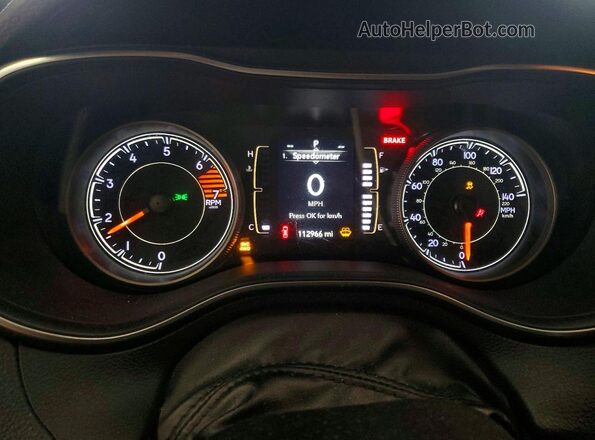 1C4PJMLB8KD478579 2019 JEEP CHEROKEE White Instrument cluster view