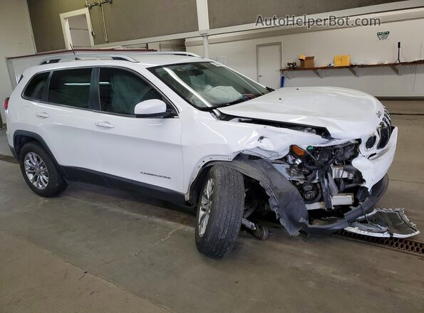 1C4PJMLB8KD478579 2019 JEEP CHEROKEE White Front right
