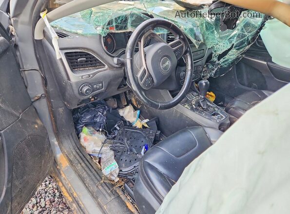 1C4PJMLB8LD634007 2020 JEEP CHEROKEE Gray Dashboard view