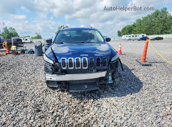 1C4PJMLB9JD548170 2018 JEEP CHEROKEE Blue Դիմացի տեսք