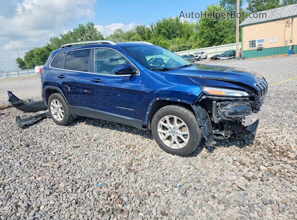 1C4PJMLB9JD548170 2018 JEEP CHEROKEE Blue Առջևի աջ