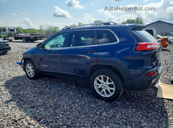 1C4PJMLB9JD548170 2018 JEEP CHEROKEE Blue Հետևի ձախ