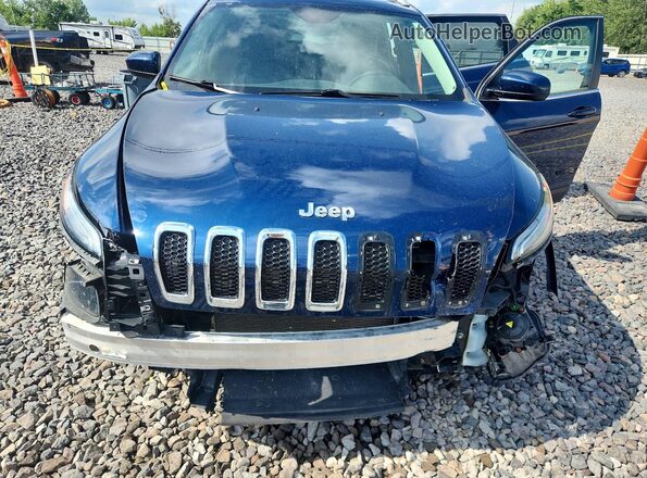 1C4PJMLB9JD548170 2018 JEEP CHEROKEE Blue Սալոնի հետևի տեսք