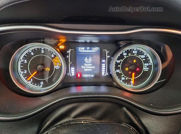 1C4PJMLB9KD181014 2019 JEEP CHEROKEE Black ხელსაწყოთა პანელის ხედი
