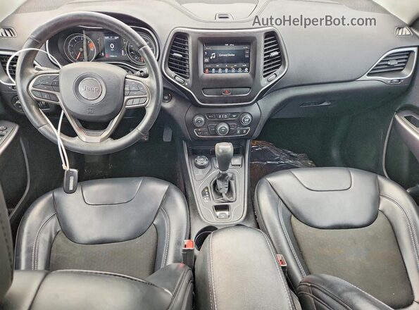 1C4PJMLB9KD199352 2019 JEEP CHEROKEE Черный Вид панели приборов