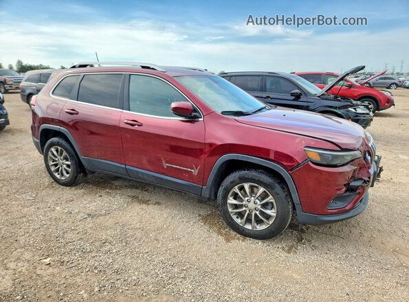 1C4PJMLB9KD258738 2019 JEEP CHEROKEE Maroon Przód prawy