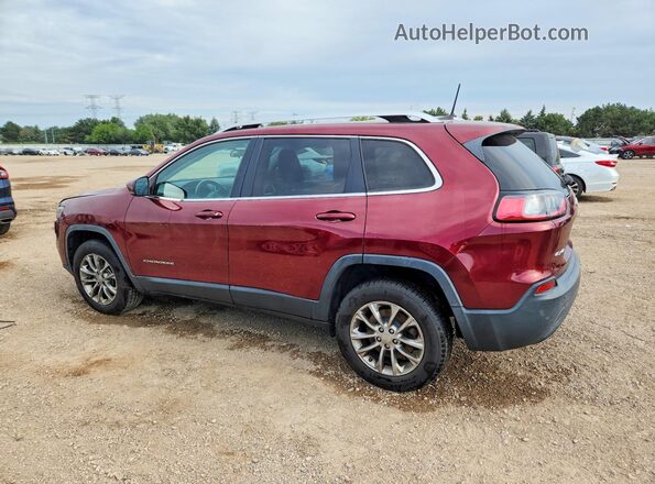 1C4PJMLB9KD258738 2019 JEEP CHEROKEE Maroon Tył lewy