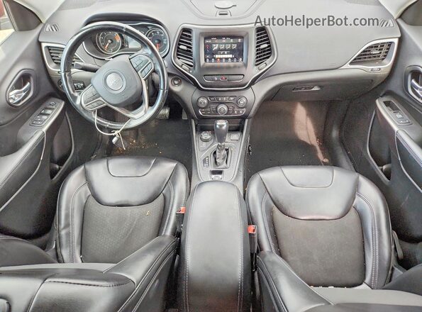 1C4PJMLB9KD258738 2019 JEEP CHEROKEE Maroon Widok deski rozdzielczej
