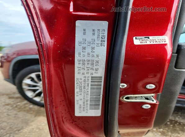 1C4PJMLB9KD258738 2019 JEEP CHEROKEE Maroon Widok komory silnika