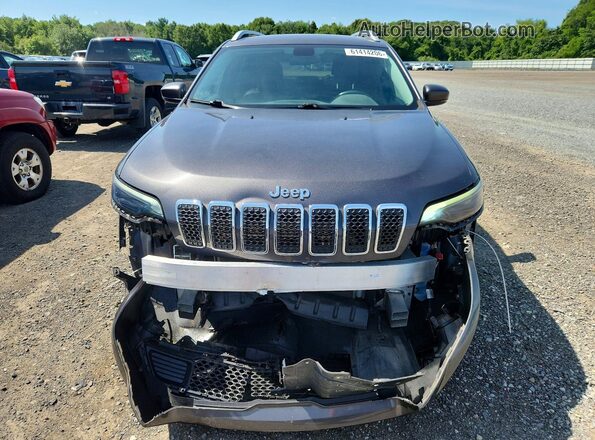 1C4PJMLB9KD310532 2019 JEEP CHEROKEE Gray Դիմացի տեսք