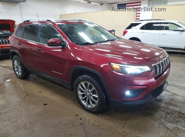 1C4PJMLB9LD560306 2020 JEEP CHEROKEE Burgundy Передня права чверть