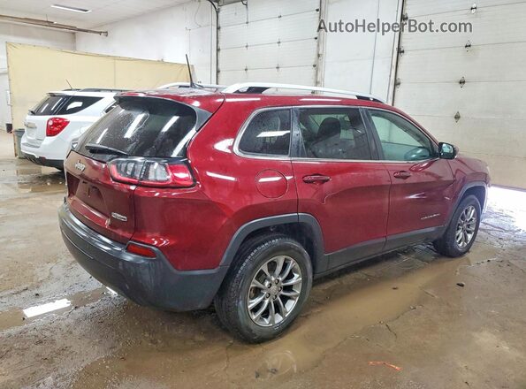1C4PJMLB9LD560306 2020 JEEP CHEROKEE Burgundy Задня права чверть