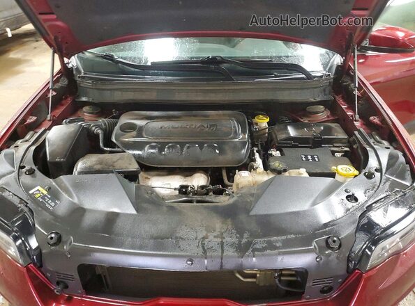 1C4PJMLB9LD560306 2020 JEEP CHEROKEE Burgundy Вид підкапотного простору