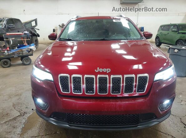 1C4PJMLB9LD560306 2020 JEEP CHEROKEE Burgundy Вид спереду