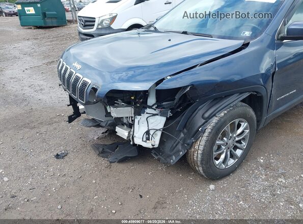 1C4PJMLB9MD125125 2021 JEEP CHEROKEE Blue Vista frontal