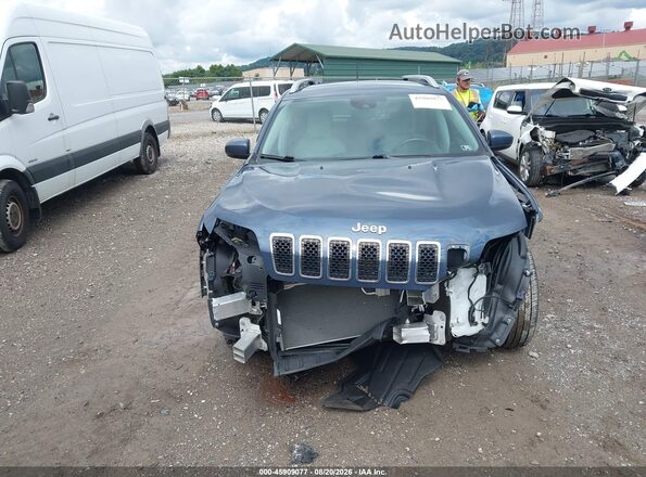 1C4PJMLB9MD125125 2021 JEEP CHEROKEE Blue Vista interior trasera