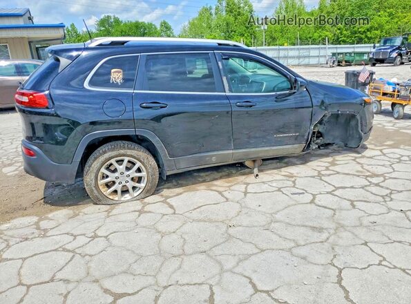 1C4PJMLBXJD541227 2018 JEEP CHEROKEE Black Հետևի աջ