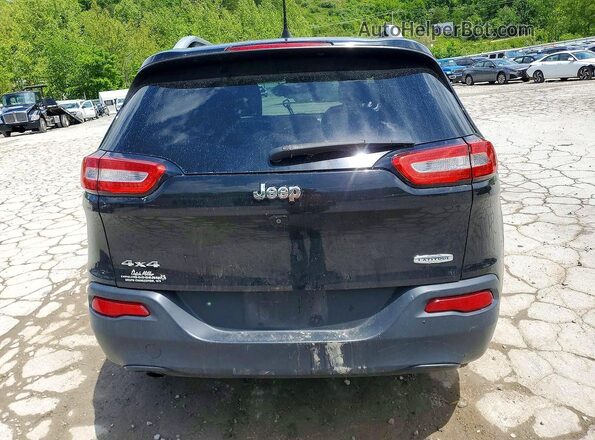 1C4PJMLBXJD541227 2018 JEEP CHEROKEE Black Հետևի տեսք