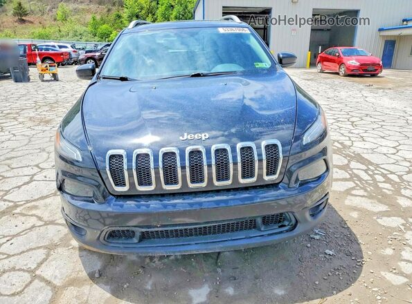 1C4PJMLBXJD541227 2018 JEEP CHEROKEE Black Դիմացի տեսք