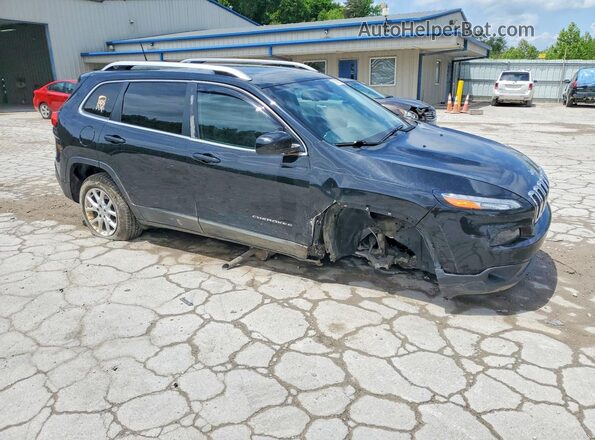 1C4PJMLBXJD541227 2018 JEEP CHEROKEE Black Առջևի աջ