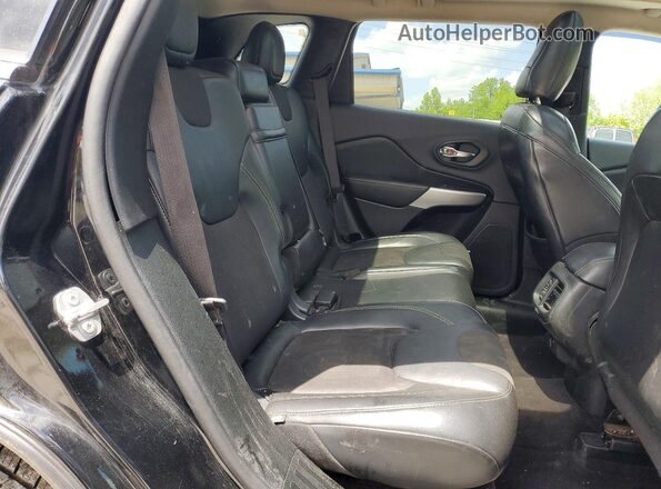 1C4PJMLBXJD541227 2018 JEEP CHEROKEE Black Սալոնի հետևի տեսք