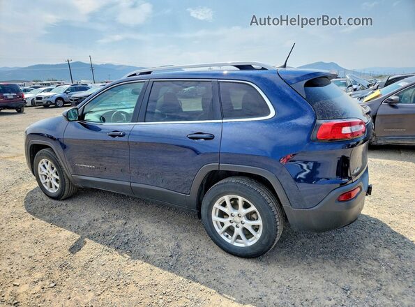 1C4PJMLBXJD569724 2018 JEEP CHEROKEE Синий Задняя левая четверть