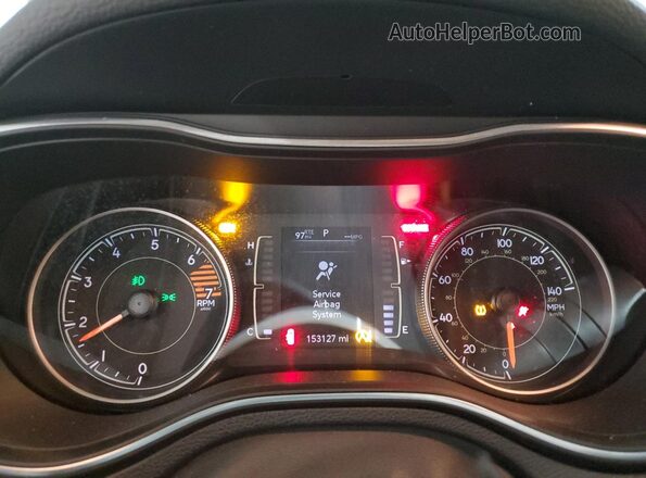 1C4PJMLBXKD182169 2019 JEEP CHEROKEE Gray Widok zestawu wskaźników
