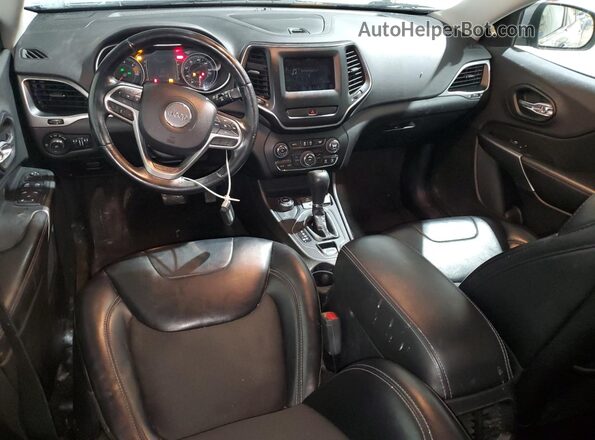 1C4PJMLBXKD182169 2019 JEEP CHEROKEE Gray Widok deski rozdzielczej