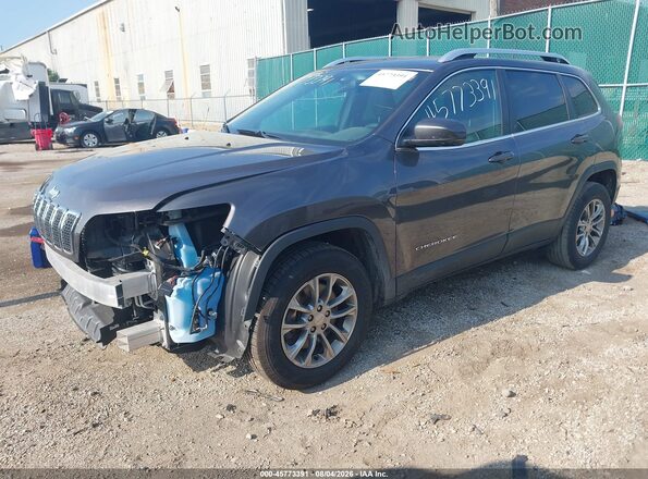 1C4PJMLBXKD481810 2019 JEEP CHEROKEE Gray Передня ліва чверть