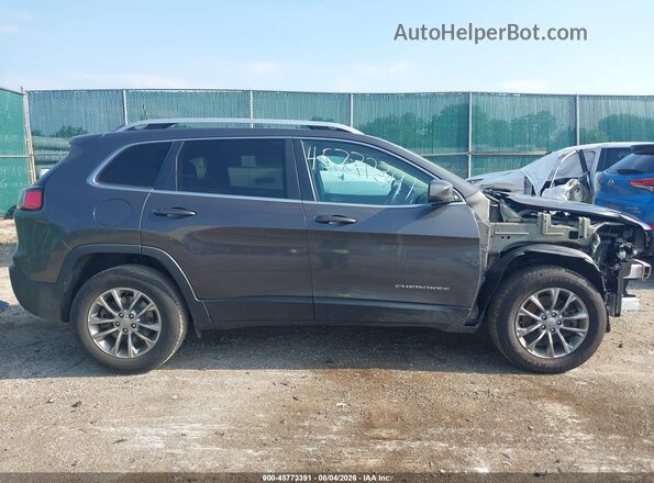 1C4PJMLBXKD481810 2019 JEEP CHEROKEE Gray Панорамний вид салону 360°