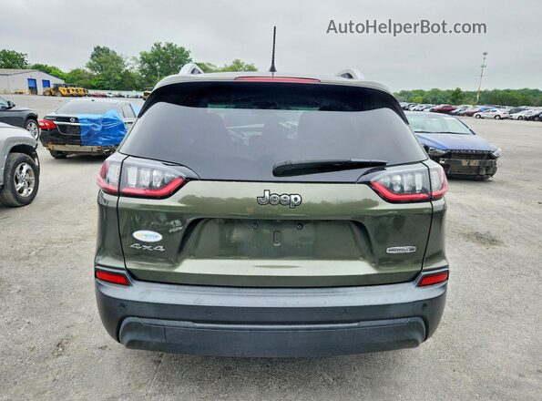 1C4PJMLBXLD602692 2020 JEEP CHEROKEE Зеленый Вид сзади