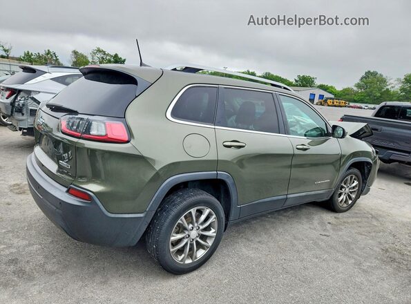 1C4PJMLBXLD602692 2020 JEEP CHEROKEE Зеленый Задняя правая четверть