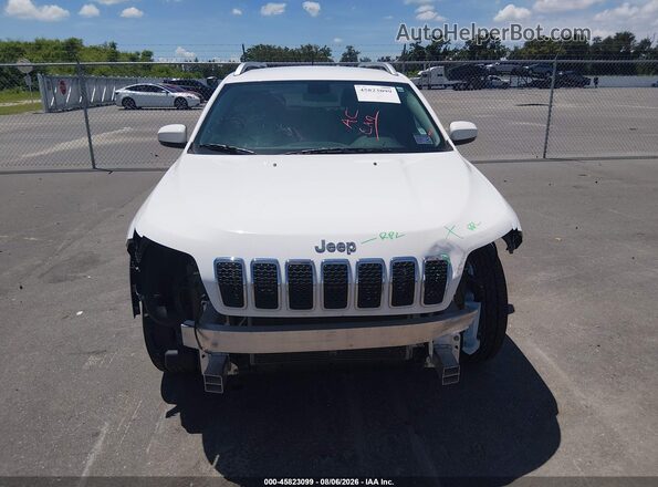 1C4PJMLN5KD116350 2019 JEEP CHEROKEE White Vista del cuadro de instrumentos