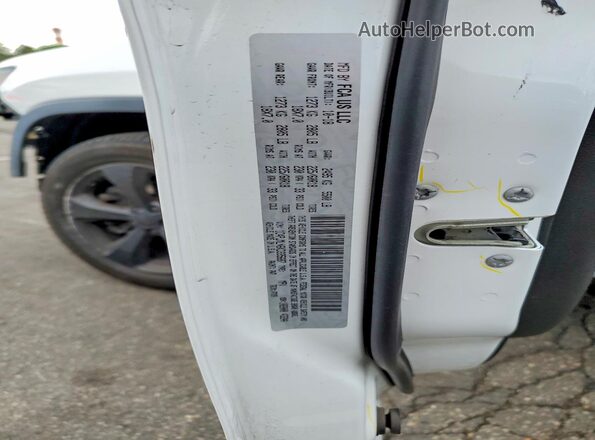 1C4PJMLN6KD335687 2019 JEEP CHEROKEE White VIN sticker view