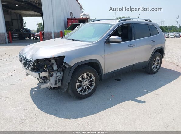 1C4PJMLN8KD150993 2019 JEEP CHEROKEE Silver წინა მარცხენა ხედი სამი მეოთხედიდან