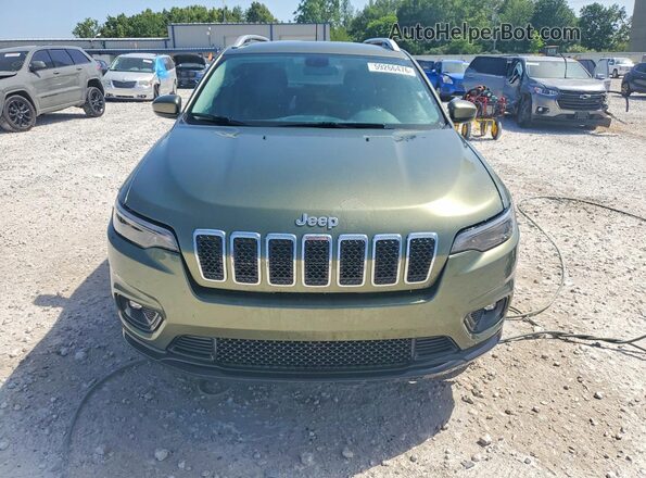 1C4PJMLX0KD208466 2019 JEEP CHEROKEE Green წინა ხედი