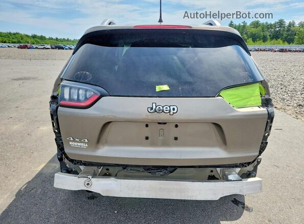 1C4PJMLX0LD643487 2020 JEEP CHEROKEE Коричневый Вид сзади