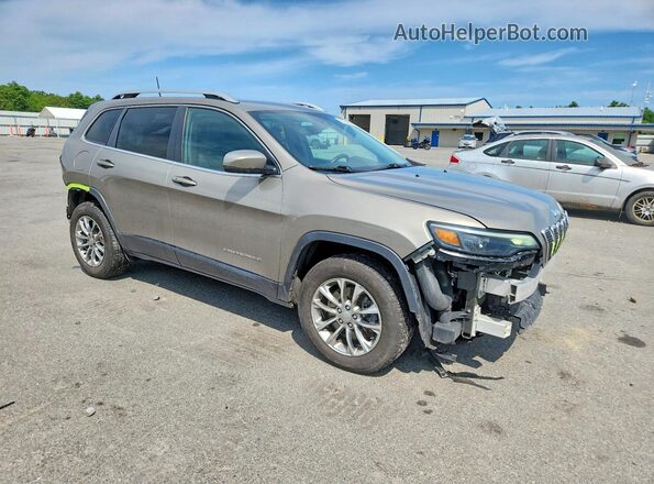 1C4PJMLX0LD643487 2020 JEEP CHEROKEE Коричневый Передняя правая четверть