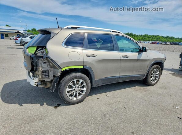1C4PJMLX0LD643487 2020 JEEP CHEROKEE Коричневый Задняя правая четверть