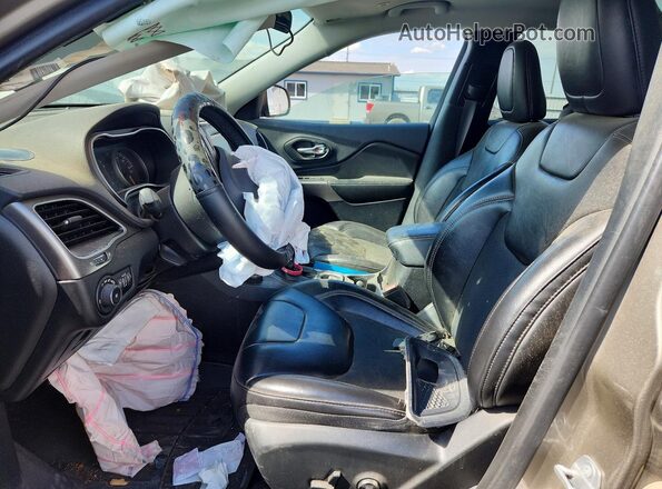 1C4PJMLX1KD306437 2019 JEEP CHEROKEE Charcoal Vista interior delantera