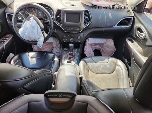 1C4PJMLX1KD306437 2019 JEEP CHEROKEE Charcoal Vista del salpicadero