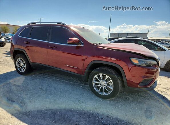 1C4PJMLX2KD101709 2019 JEEP CHEROKEE Red Вид салону спереду