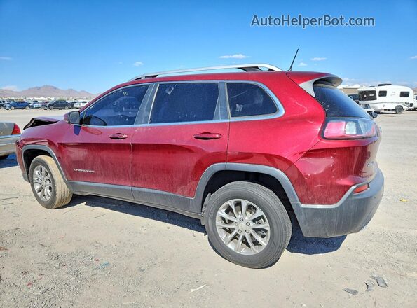 1C4PJMLX2KD101709 2019 JEEP CHEROKEE Red Задня права чверть