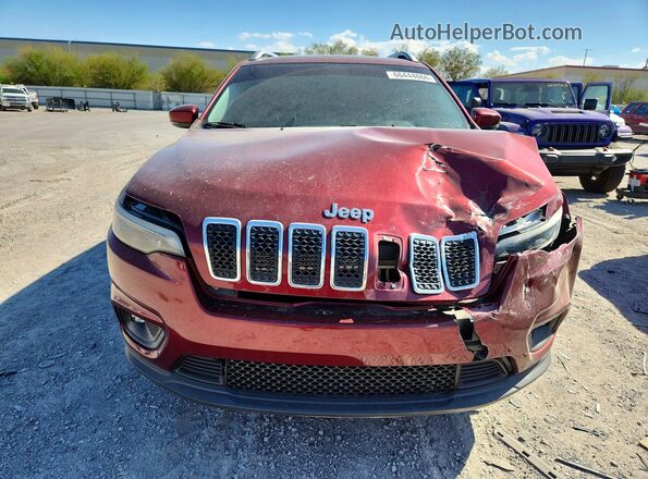 1C4PJMLX2KD101709 2019 JEEP CHEROKEE Red Вид задніх сидінь
