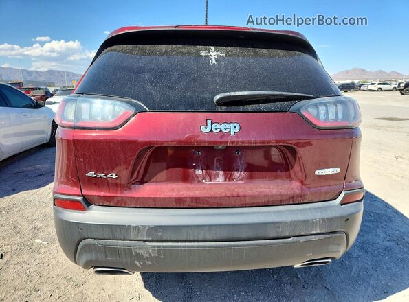 1C4PJMLX2KD101709 2019 JEEP CHEROKEE Red Вид підкапотного простору