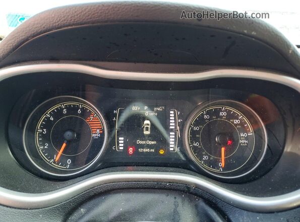 1C4PJMLX3JD514978 2018 JEEP CHEROKEE Gray Widok zestawu wskaźników