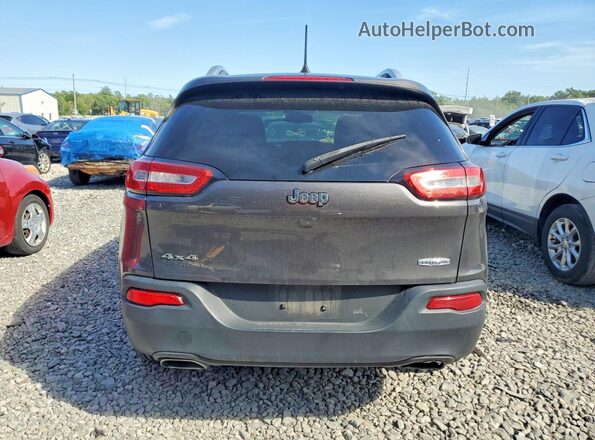 1C4PJMLX3JD514978 2018 JEEP CHEROKEE Gray Widok z tyłu