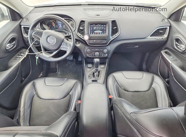 1C4PJMLX3KD271481 2019 JEEP CHEROKEE Белый Вид панели приборов