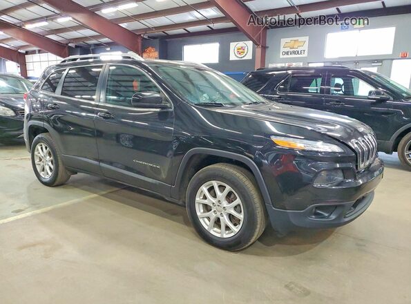 1C4PJMLX4JD514942 2018 JEEP CHEROKEE Black წინა მარჯვენა